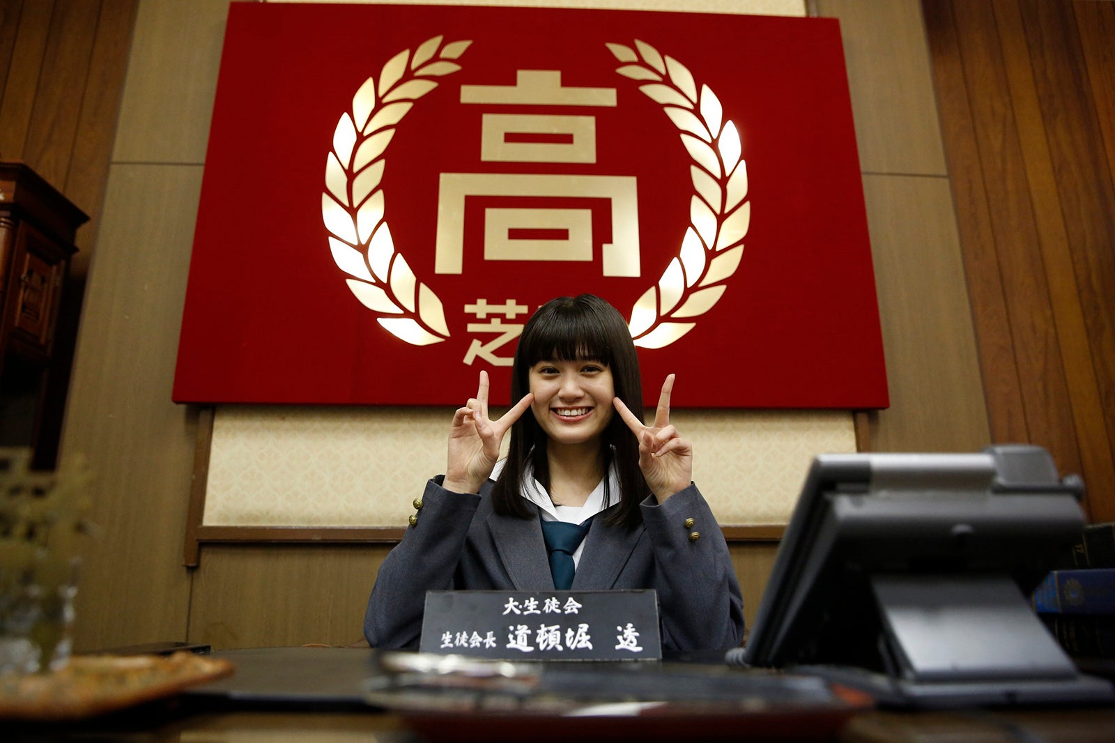 「映像研には手を出すな！」オフショット（提供写真）