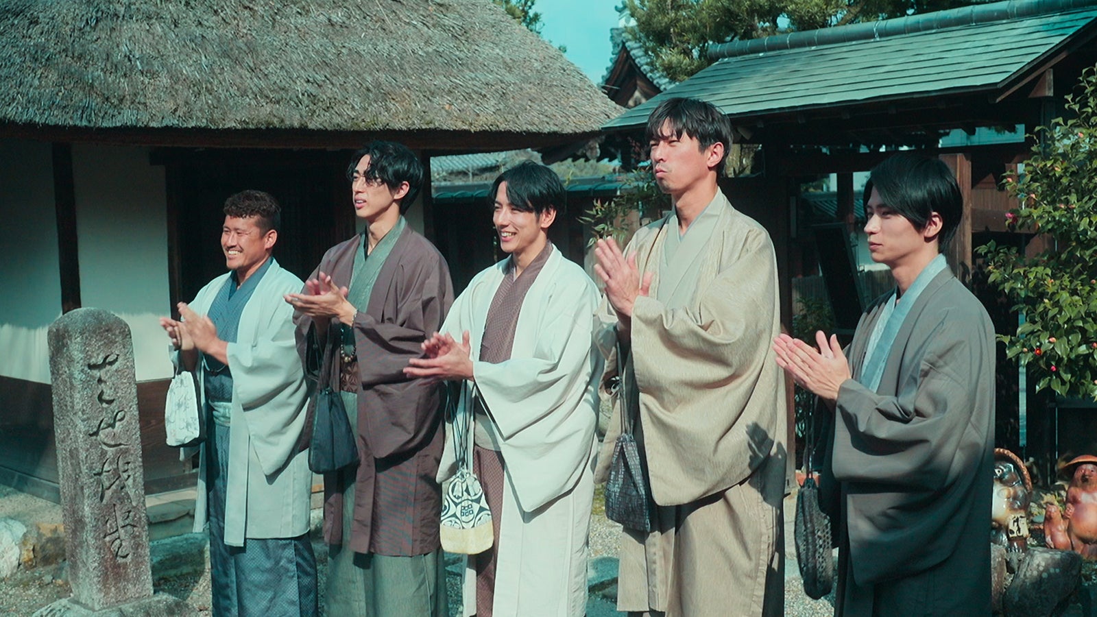 フクちゃん、キイチ、ケイちゃん、オカピー、タカちゃん「ラブ デッドライン」第4話（提供写真）