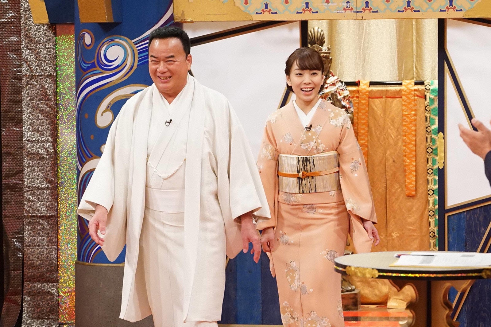 細川たかし、杜このみ（C）フジテレビ