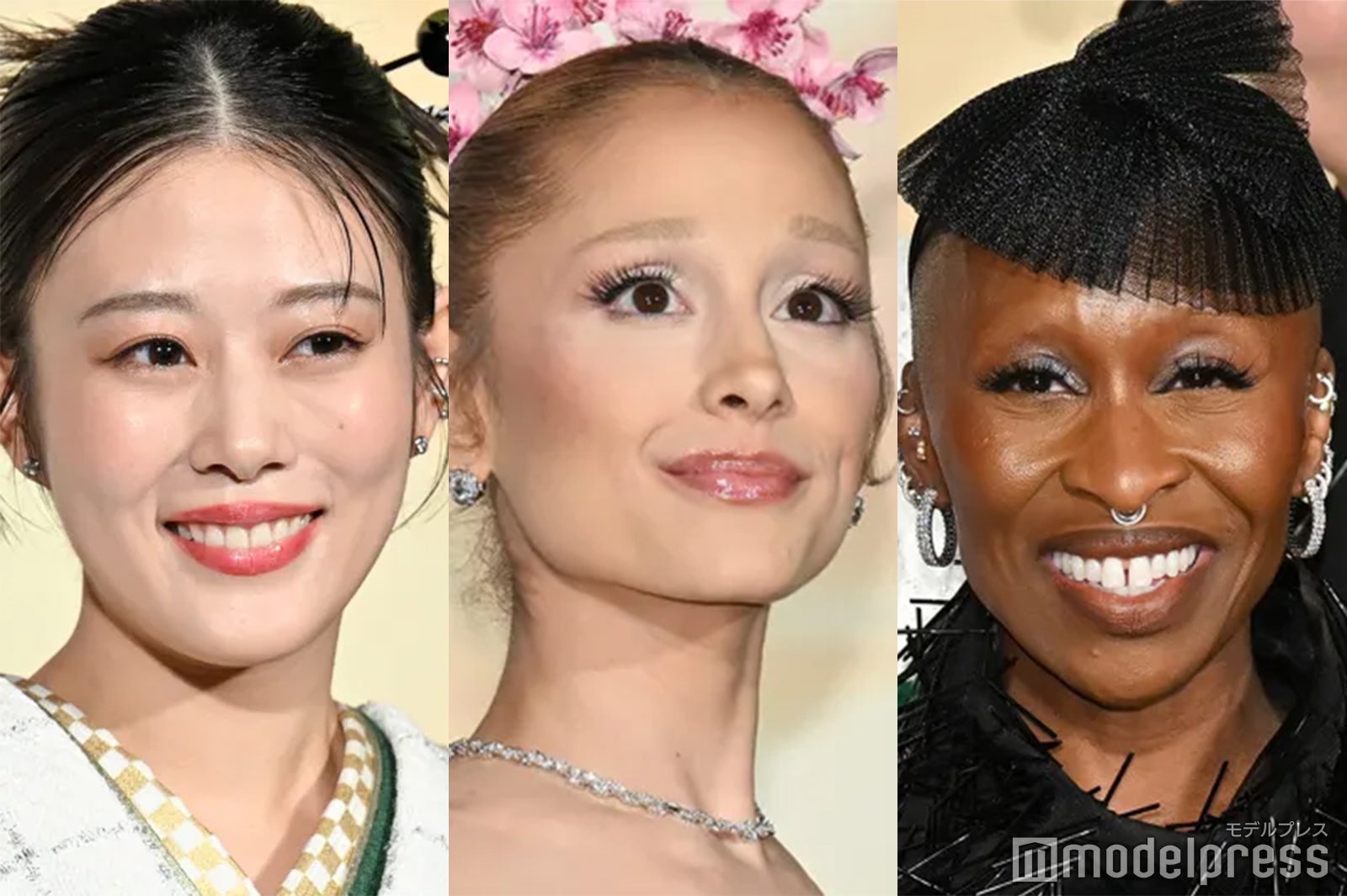 高畑充希、アリアナ・グランデ、シンシア・エリヴォ（C）モデルプレス