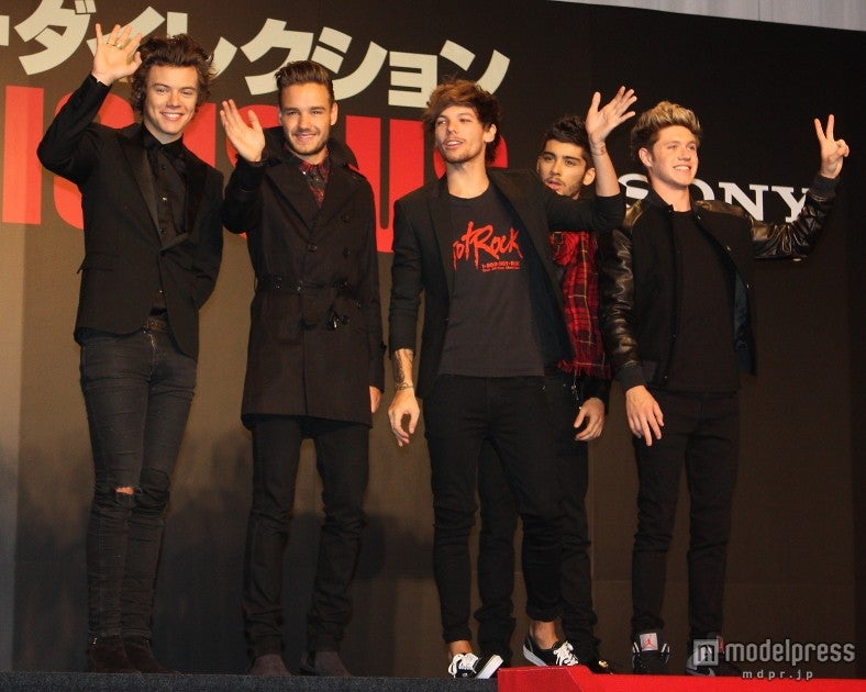ワン・ダイレクション（左から）ハリー、リアム、ルイ、ゼイン、ナイル