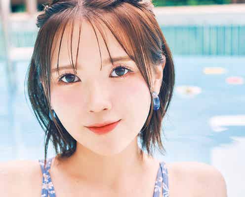 「鬼滅の刃」声優・鬼頭明里、濡れ肌際立つ水着姿 セルフプロデュース写真集タイトル&表紙解禁<my pace>