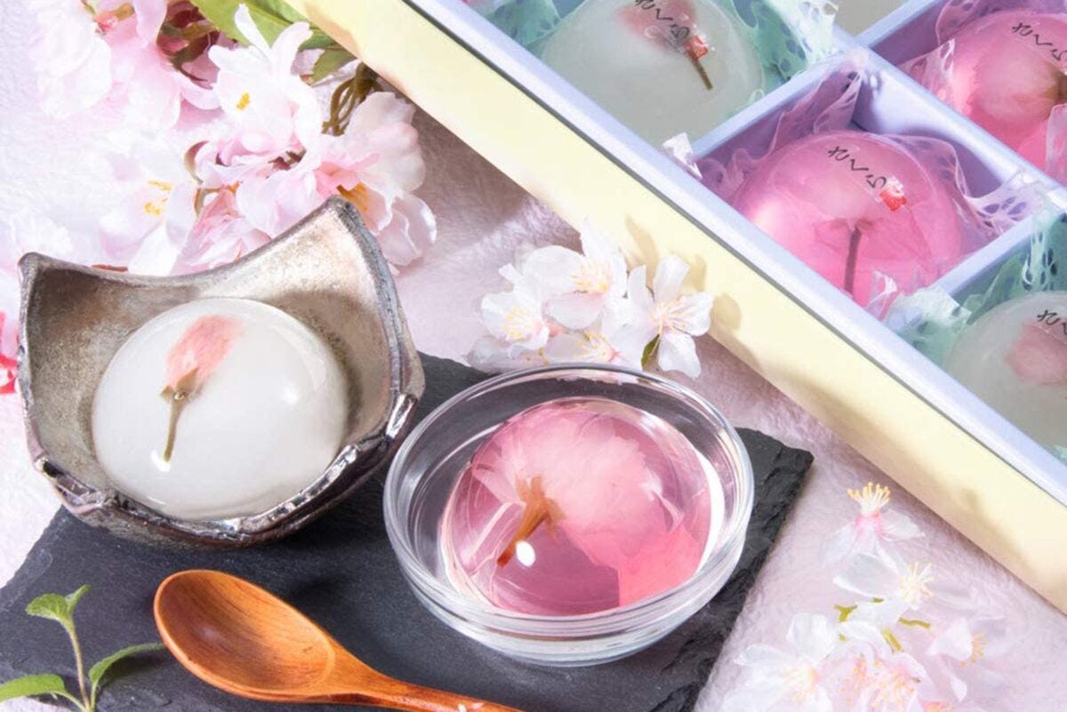 創味菓庵桜ゼリー