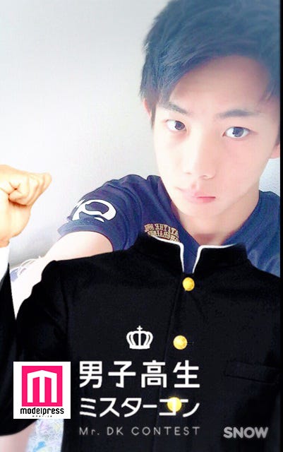 「リツイート数」1位:濱野克基 「男子高生ミスターコン2016」近畿地方/ファイナリスト発表