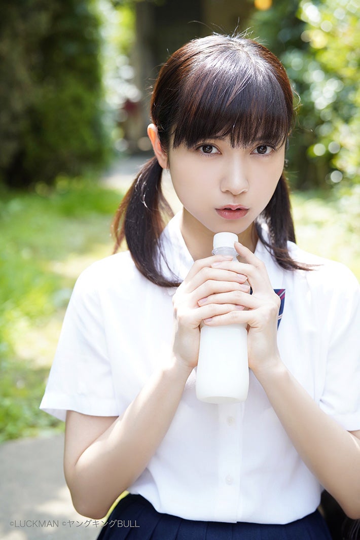 桃月なしこ（C）LUCKMAN／ヤングキングBULL