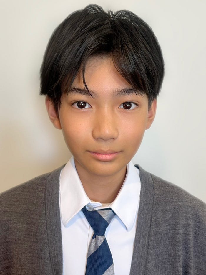 嘉数久瑠斗(沖縄県)1年生/eプリ審査代表(提供写真)
