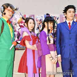 （左から）小南光司、大矢真那、中村麗乃、加藤将（C）モデルプレス