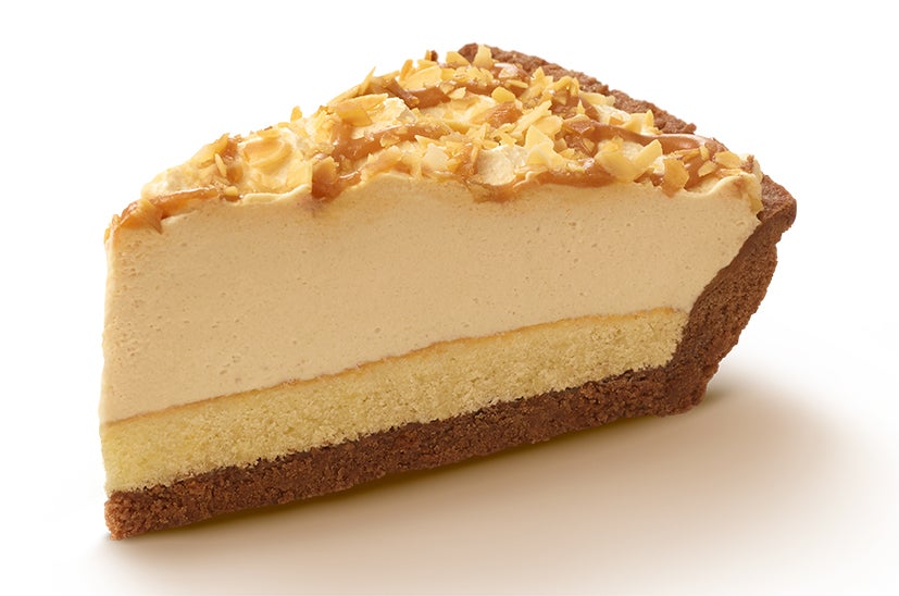 マックカフェ「キャラメルバナナタルト」バナナの甘み×ココア生地がマッチした新作ケーキ