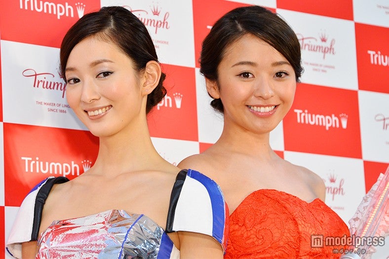 （左から）川辺優紀子、中川知香