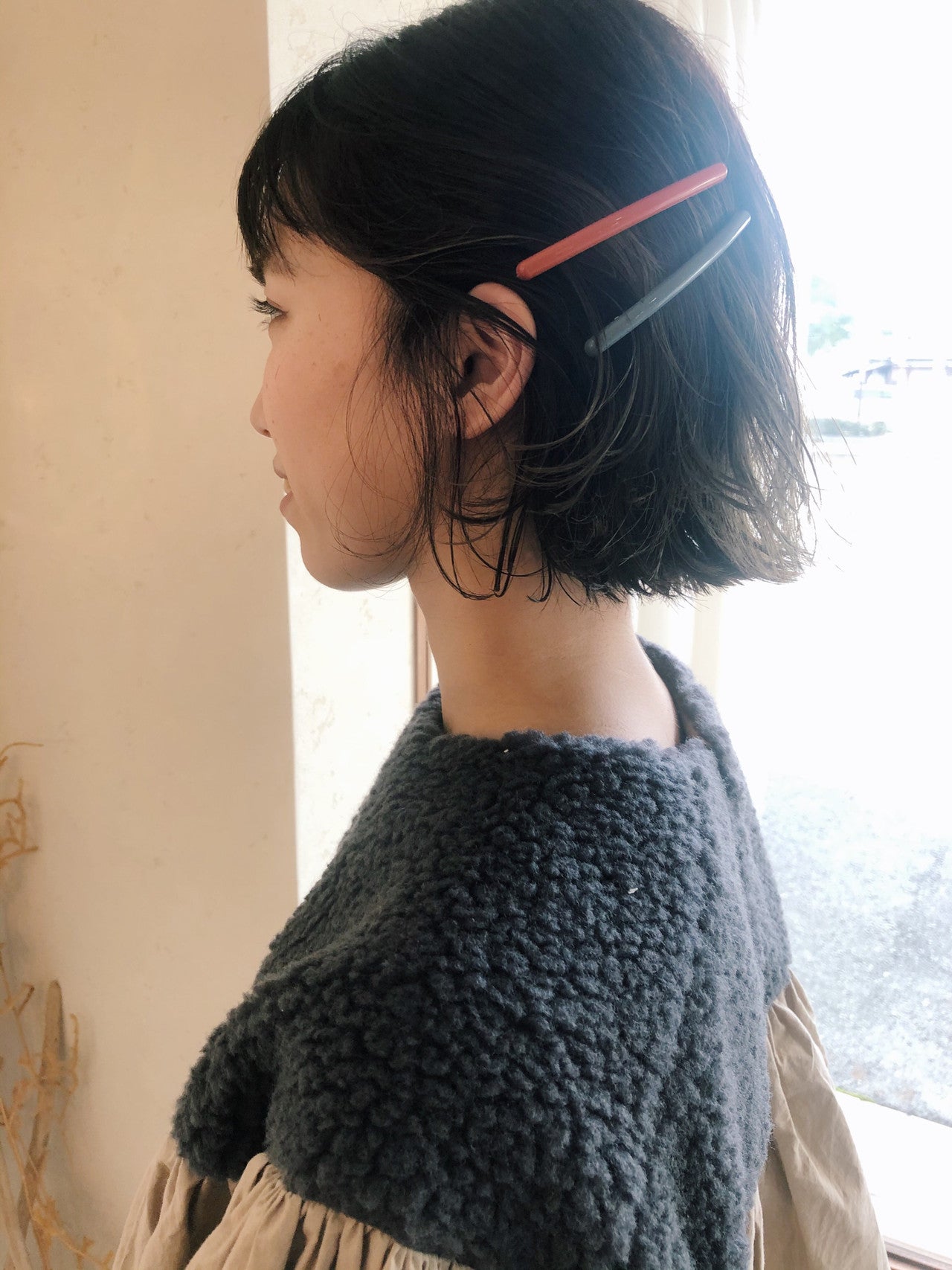 短めボブだからこそ可愛い 今すぐ真似したい首元スッキリヘアアレンジ モデルプレス