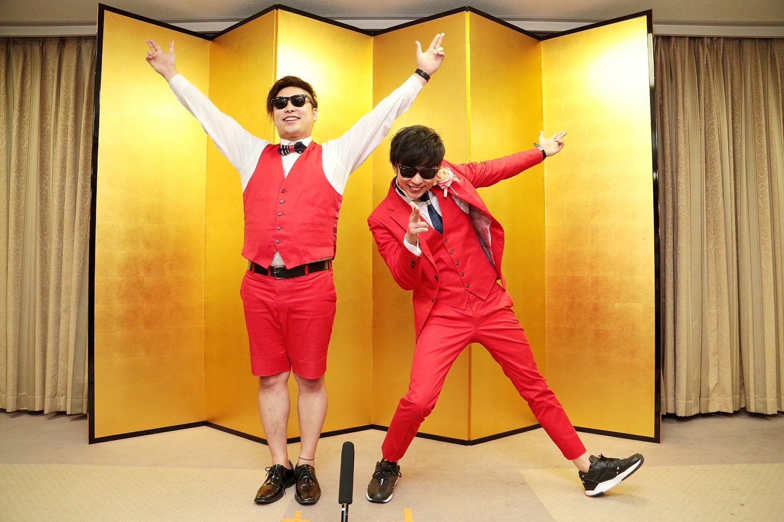 8.6秒バズーカー、結婚報告＆不倫釈明の“W会見”に　妻は誰似？今後は？