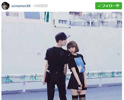 話題のネオイケメンUsukeDevil、双子姉とのペアルックに反響「最強ツインズ」
