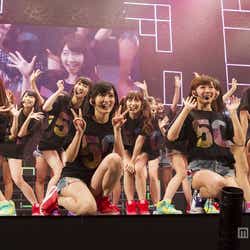 モデルプレス - NMB48、新曲「イビサガール」選抜メンバー発表 AKB48横山由衣も参戦で圧巻パフォーマンス<リクエストアワー2日目>