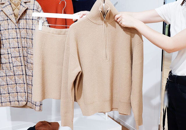 ユニクロ：シー　ニットアイテム