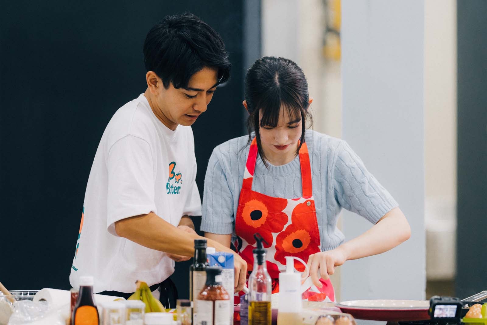 大倉亞門、海津雪乃「LOVE CATCHER Japan」第3話より（C）CJ ENM CO., LTD. All Rights Reserved（C）AbemaTV,Inc.