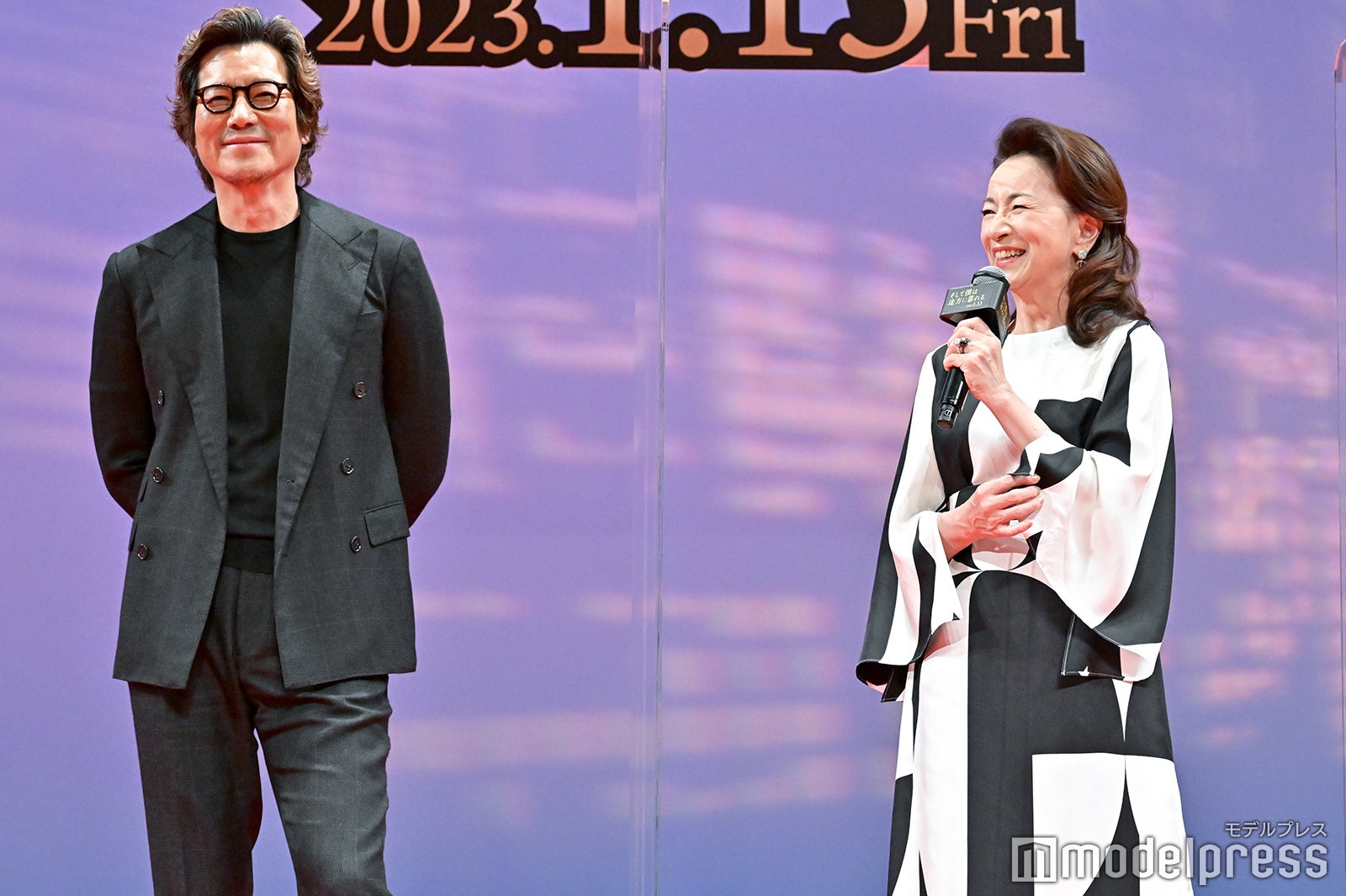 豊川悦司、原田美枝子 （C）モデルプレス