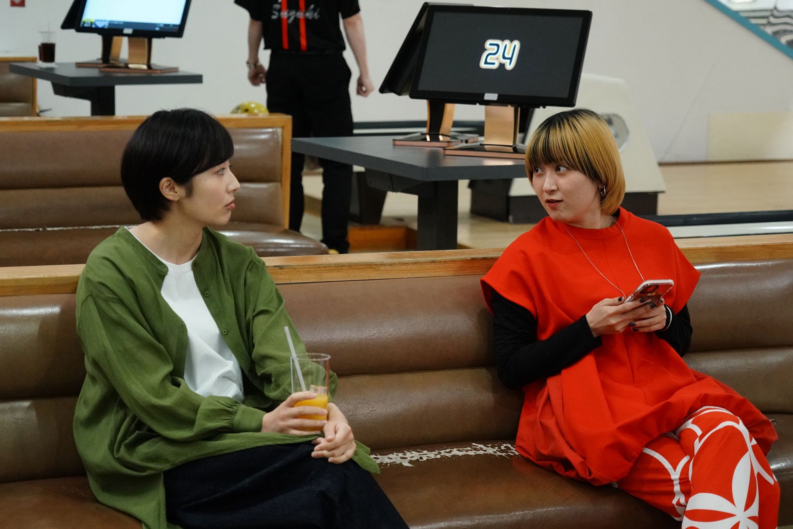 森田望智、サーヤ「最高の教師 1年後、私は生徒に■された」第9話より（C）日本テレビ