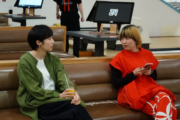 森田望智、サーヤ「最高の教師 1年後、私は生徒に■された」第9話より(C)日本テレビ