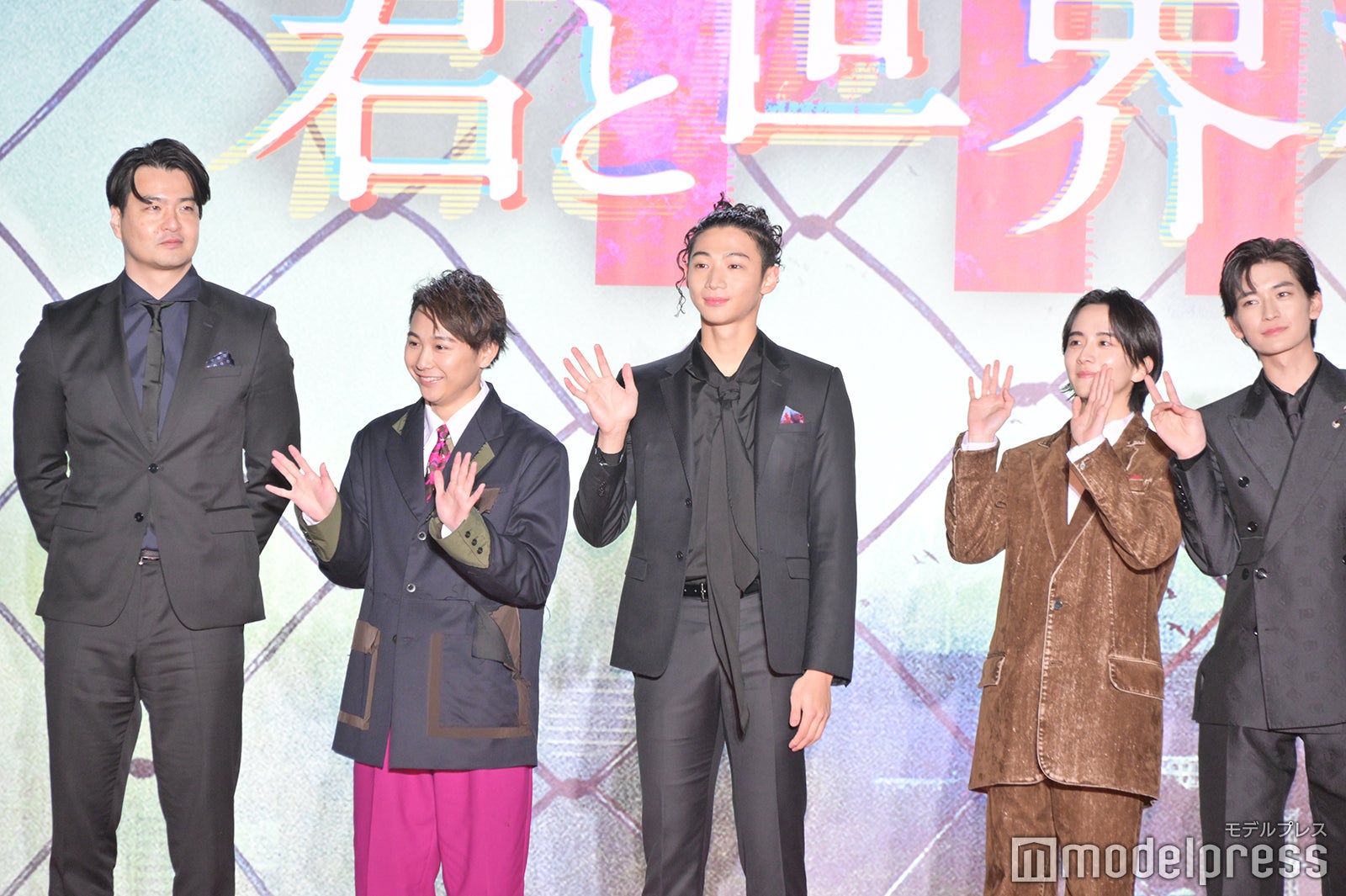 菅原伸太郎監督、須賀健太、橘優輝、板垣李光人、高橋文哉（C）モデルプレス