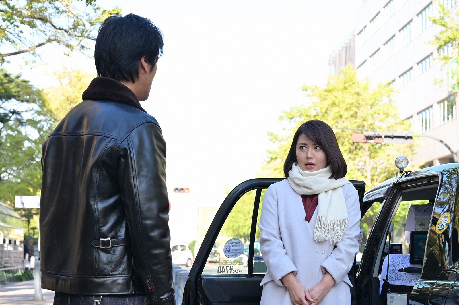 桐谷健太、磯山さやか／「4分間のマリーゴールド」第7話より（C）TBS