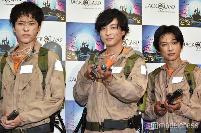 (左から)松島庄汰、渡部秀、吉沢亮(C)モデルプレス