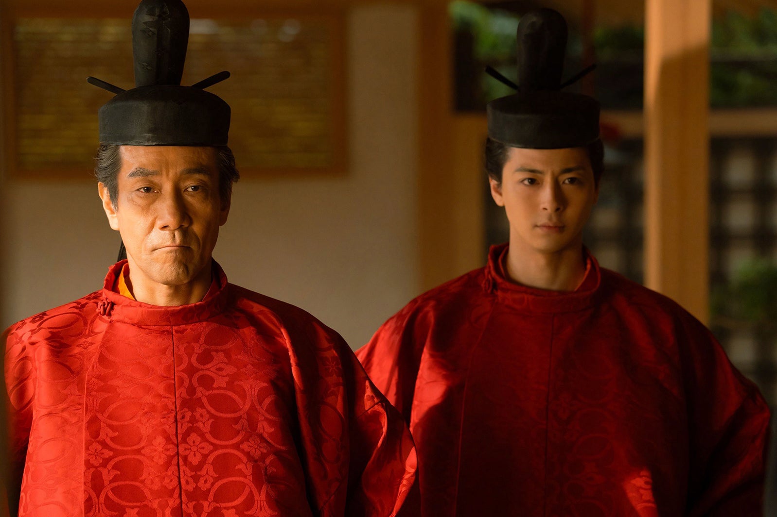 岸谷五朗、高杉真宙「光る君へ」第39話（C）NHK