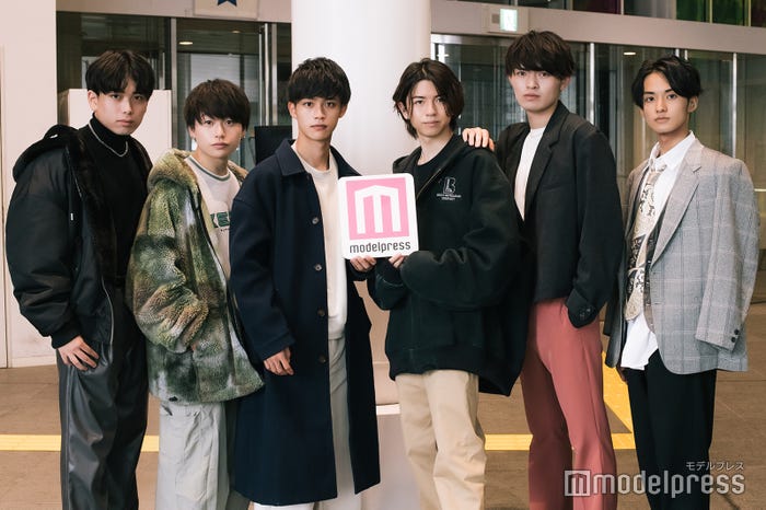 (左から)生駒勝久さん、和田怜さん、佐々木崇仁さん、世古口和也さん、丹羽瑠位斗さん、川野航太郎さん/「ミスター青山コンテスト2022」ファイナリスト(C)モデルプレス