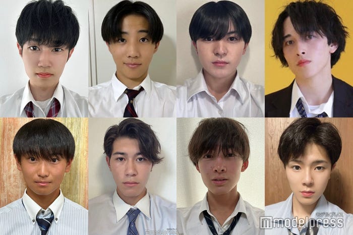 「男子高生ミスターコン2024」北海道・東北エリア候補者(一部)