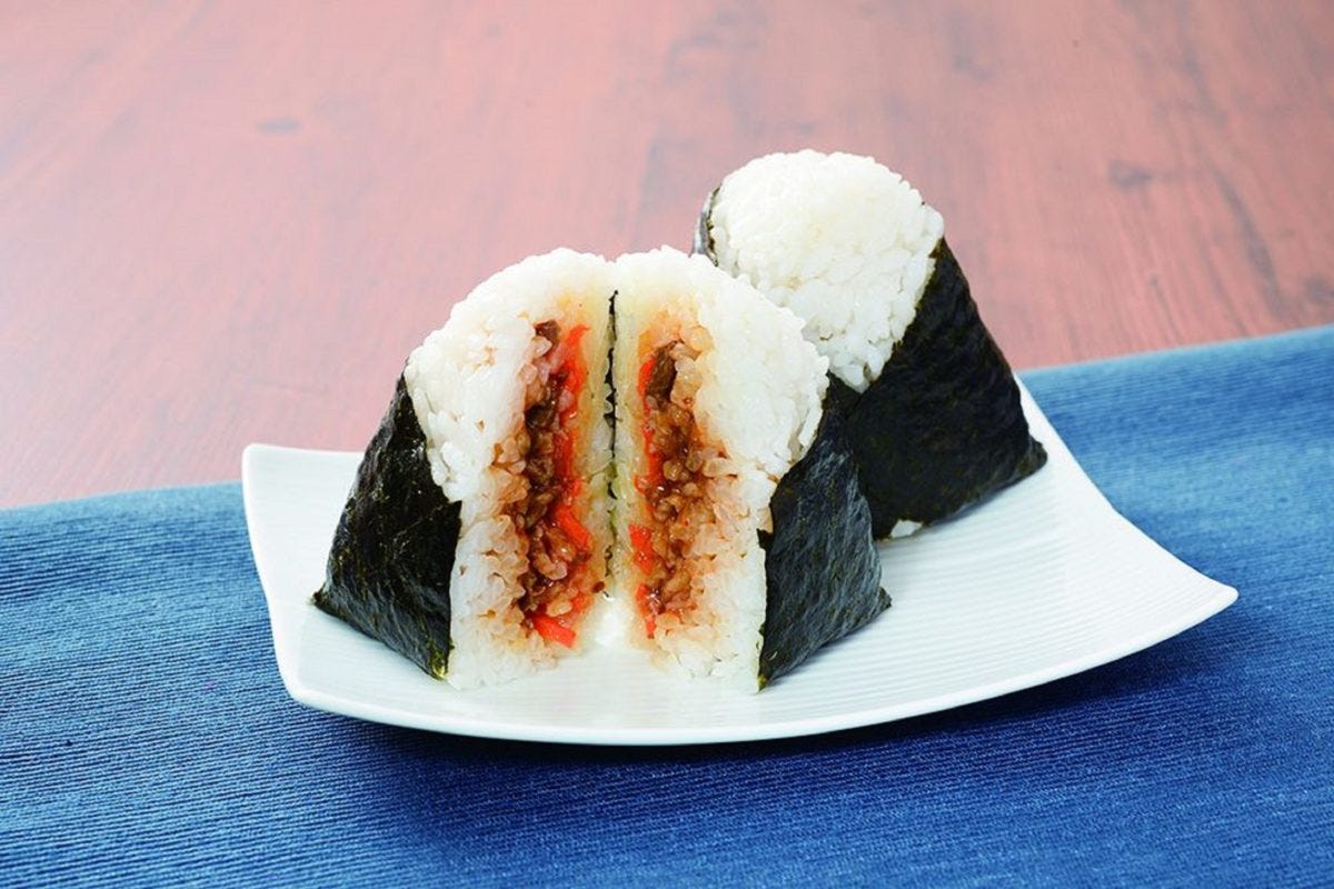 金しゃりおにぎり