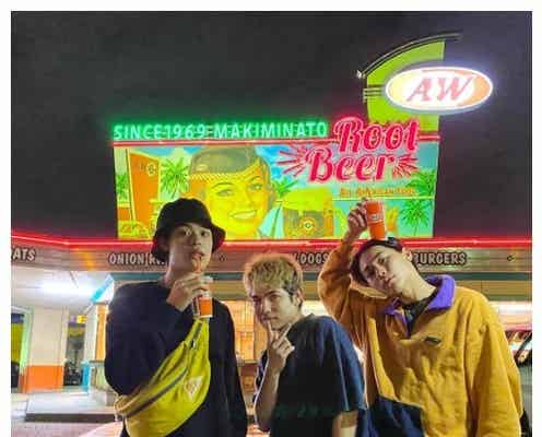 「オオカミちゃん」竹内唯人・Rude-α・Kaya、沖縄での再集結ショットにファン歓喜