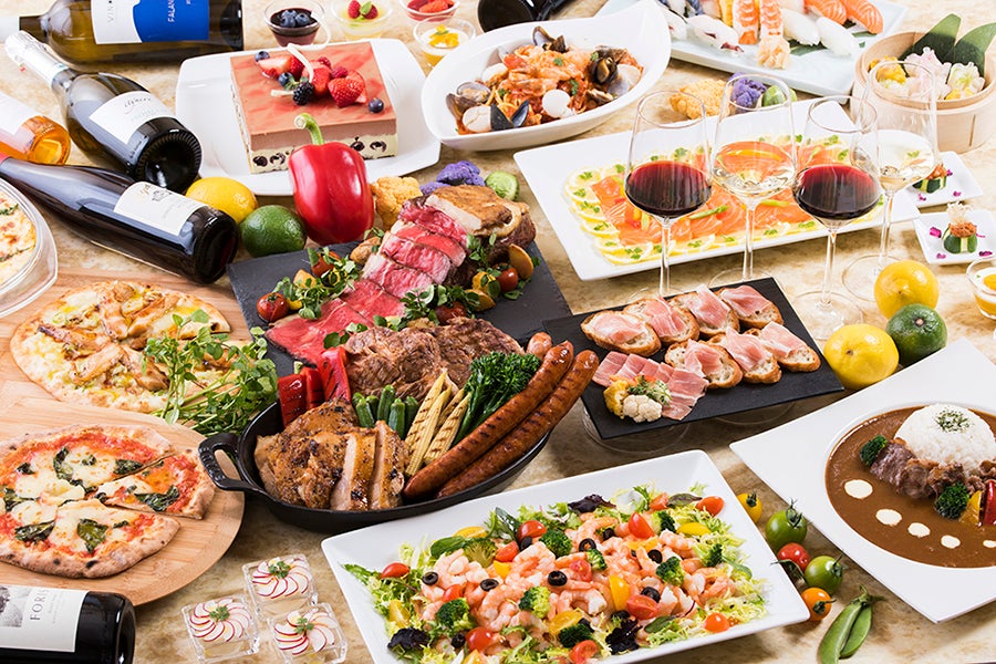 ホテルメトロポリタン エドモンド ディナービュッフェ