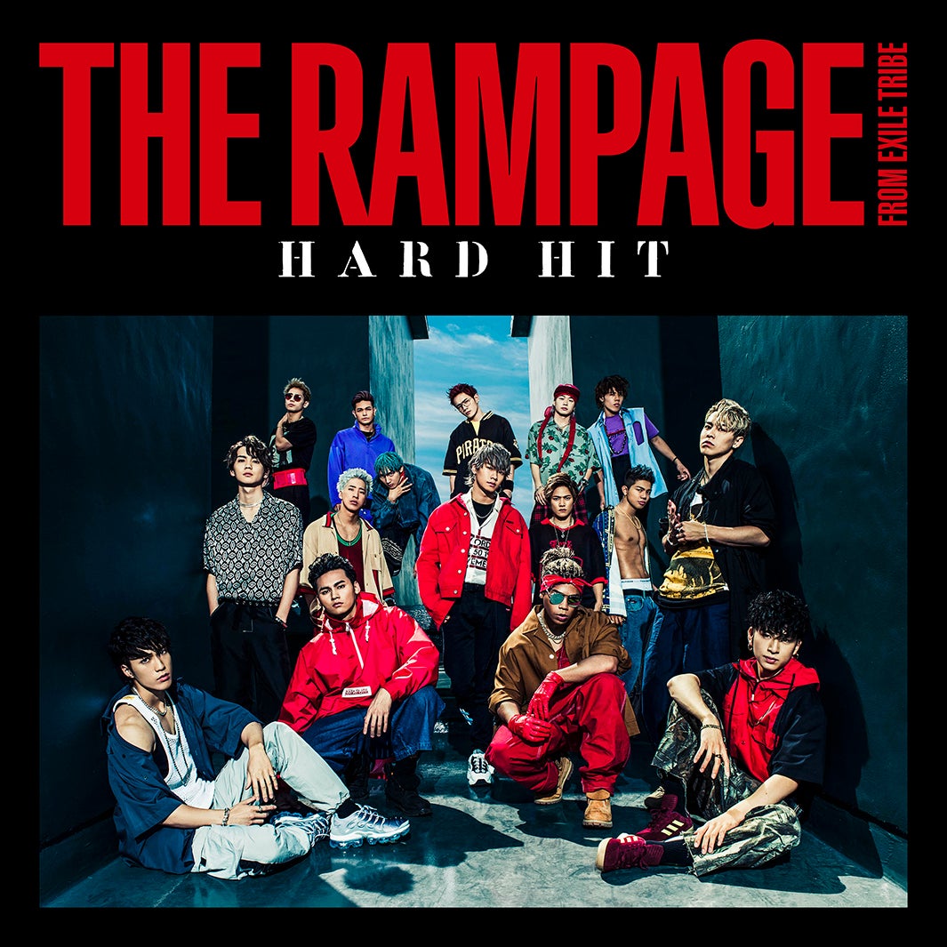 THE RAMPAGE from EXILE TRIBE 6thシングル「HARD HIT」（7月18日リリース）CD（提供写真）