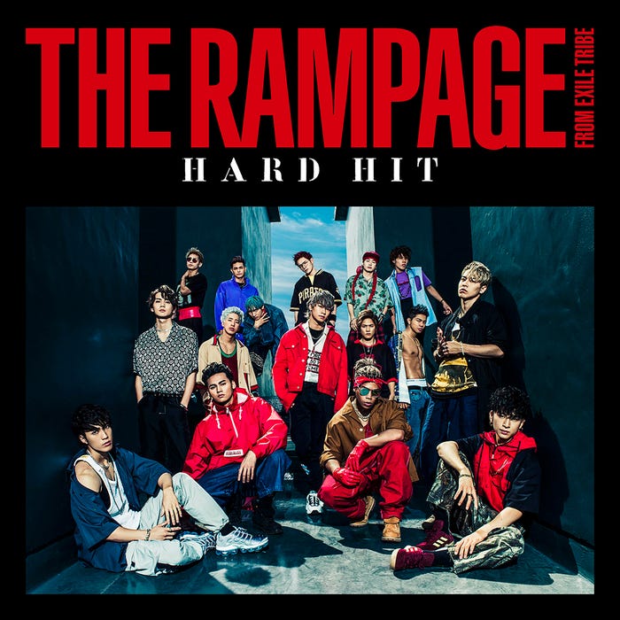 THE RAMPAGE from EXILE TRIBE 6thシングル「HARD HIT」(7月18日リリース)CD(提供写真)