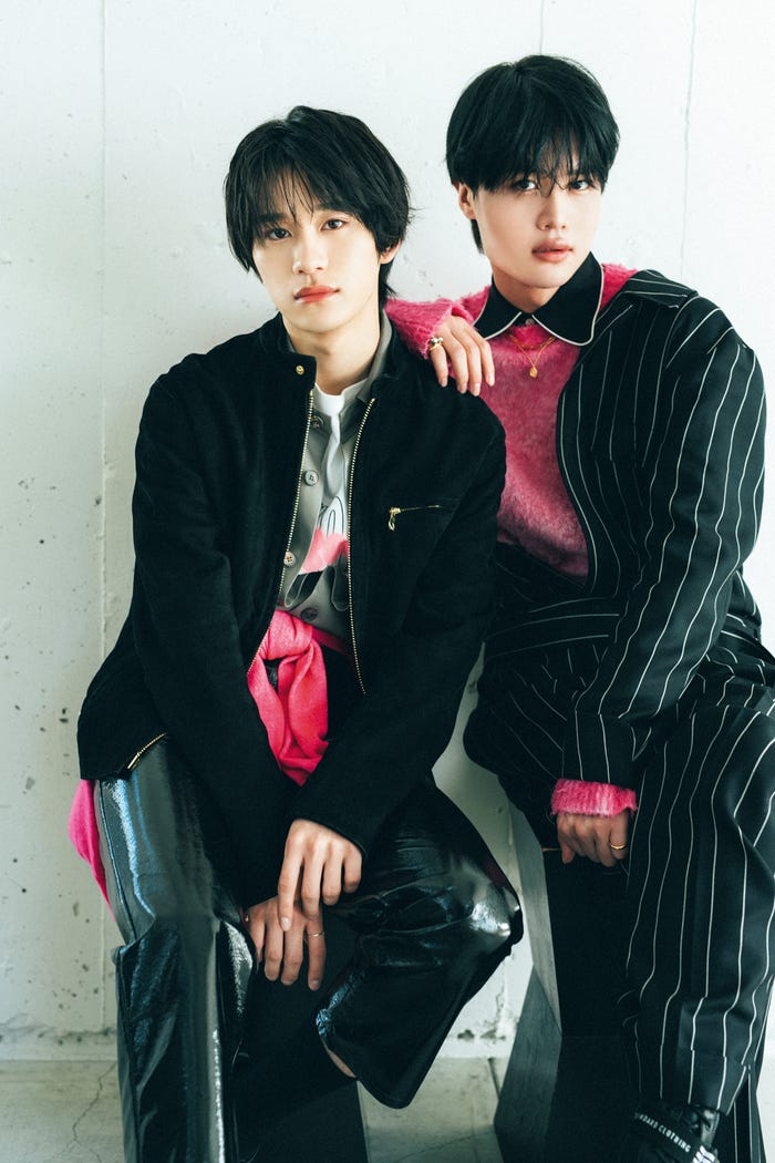 嶋崎斗亜、大西風雅(提供写真)