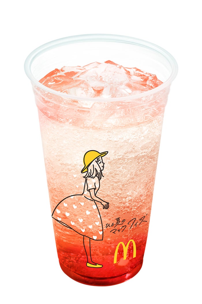マックフィズ ブラッドオレンジ（果汁1％）／画像提供：日本マクドナルド