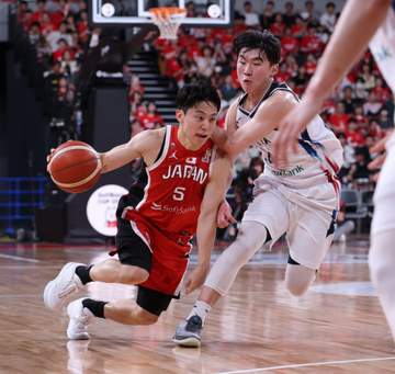 バスケ男子 河村勇輝が躍動で韓国に2連勝 八村欠場も河村が貫禄両軍トップ24得点、4人が2桁得点で圧倒