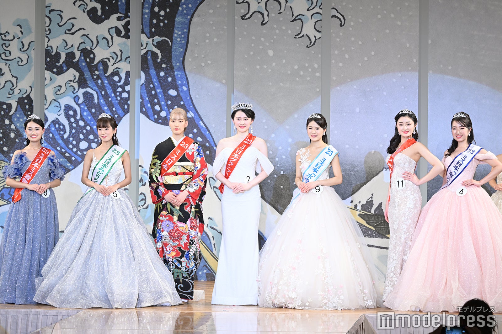 「ミス日本コンテスト2023」受賞者 （C）モデルプレス