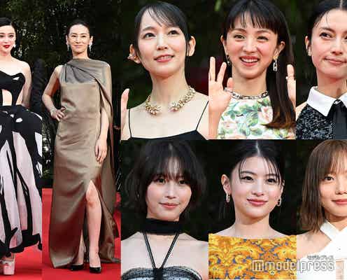北川景子・吉岡里帆・柴咲コウら「東京国際映画祭」でドレスアップ 華やか衣装を一挙振り返り