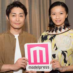 モデルプレスのインタビューに応じた安田顕、榮倉奈々（C）モデルプレス