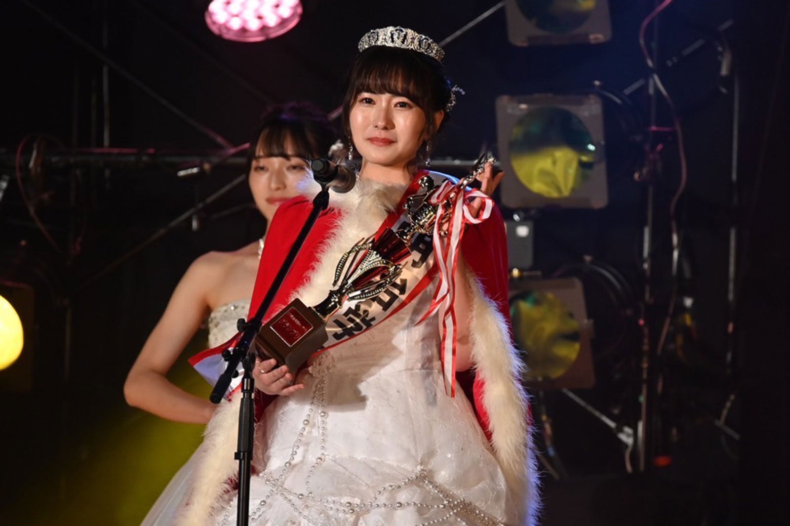 「ミス明治学院」グランプリ・中泉里菜さん （提供写真）