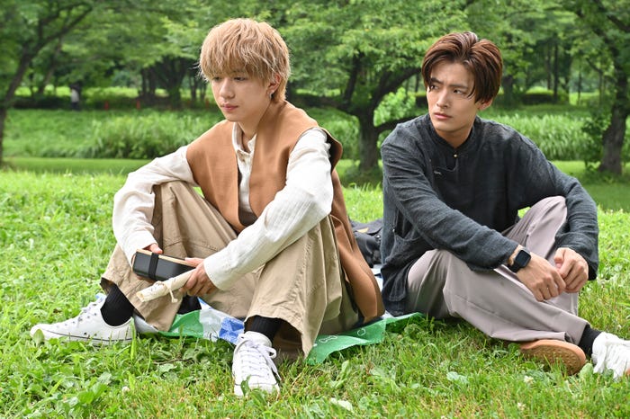 田中洸希、植村颯太「シュガードッグライフ」第5話より(C)依子・一迅社/ABC