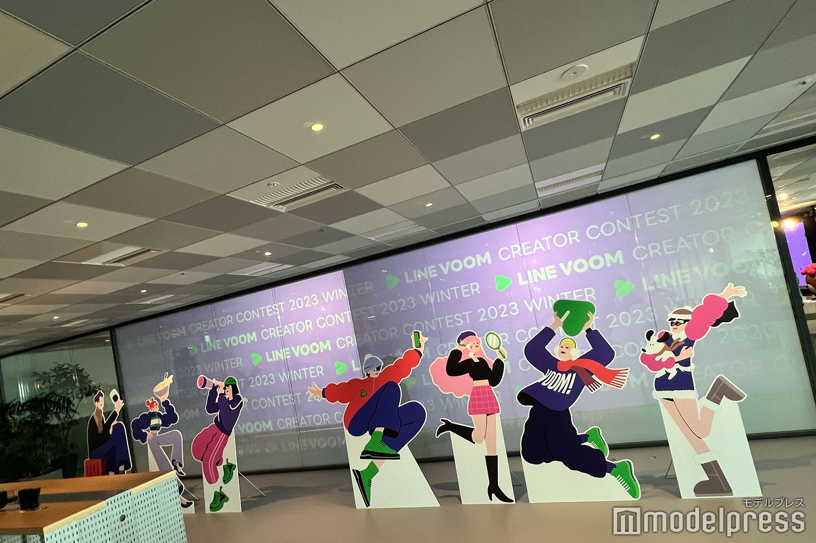 「LINE VOOM Creator Contest 2023 Winter」表彰式の様子（C）モデルプレス