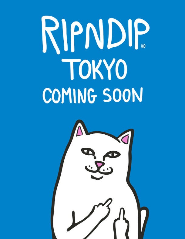 RIPNDIP TOKYO COMING SOON／画像提供：RIPNDIP TOKYO