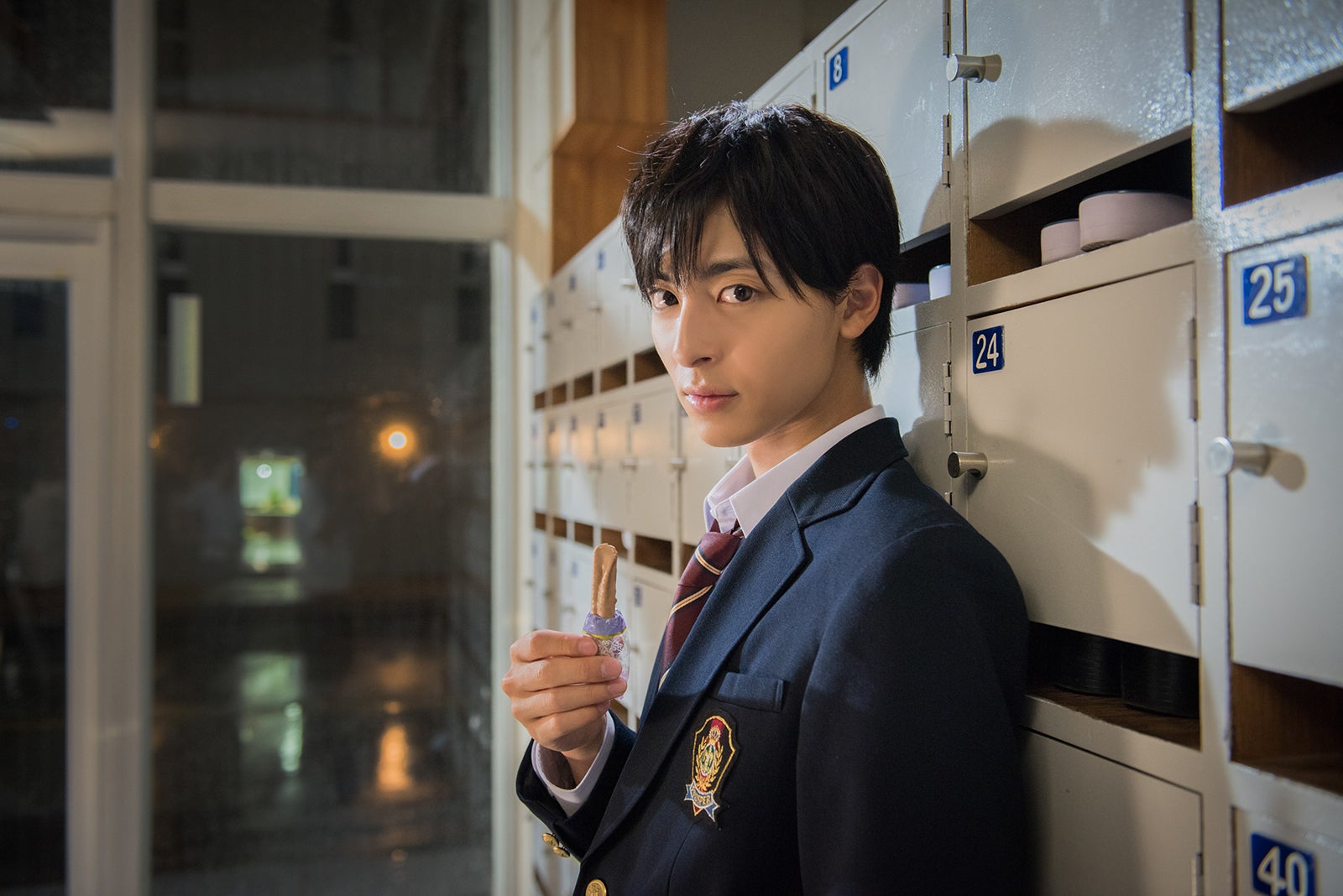 「5人もズルイよ！全員甘杉くん」王道イケメン篇／メイキングカット（提供写真）