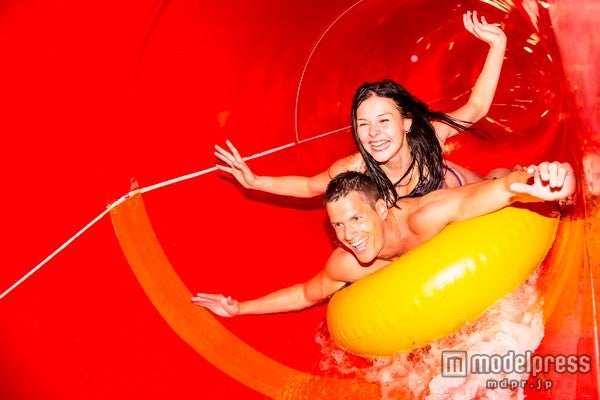 ウォータースライダー(イメージ)／SPLASHRUSH実行委員会
