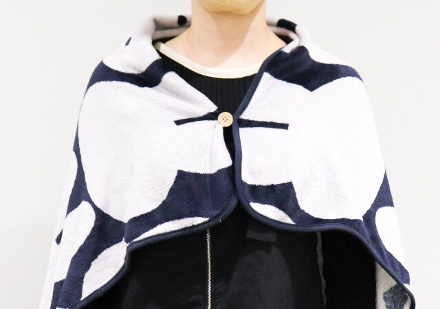 リンネル2月号増刊の付録のmiffy［ミッフィー］はおれるあったかブランケットはボタン付き