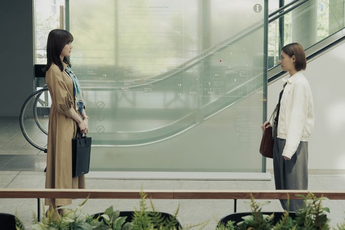 生田絵梨花、杉咲花「アンメット ある脳外科医の日記」第7話より(C)カンテレ