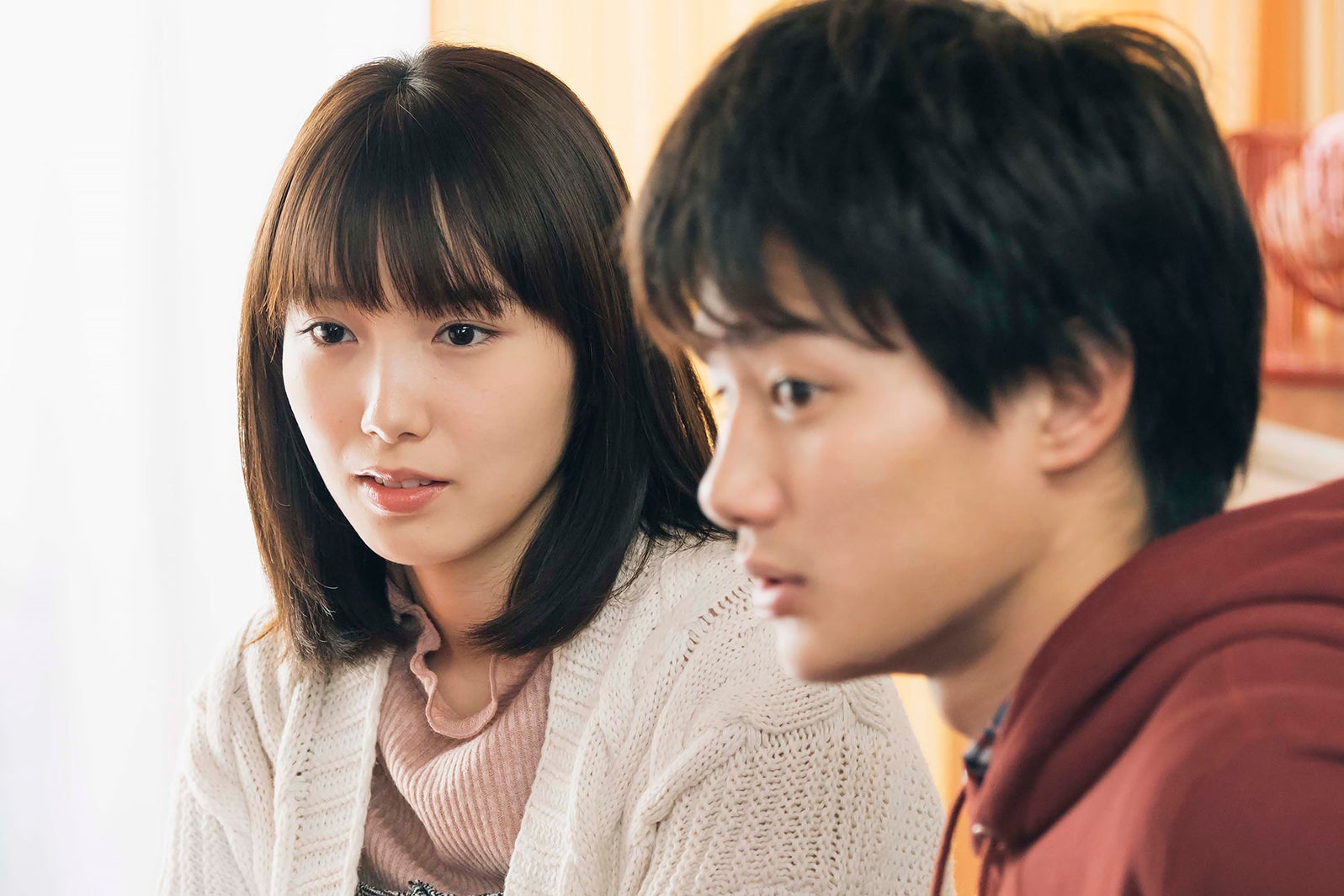 飯豊まりえ、野村周平／「電影少女」第4話より（C）「電影少女2018」製作委員会