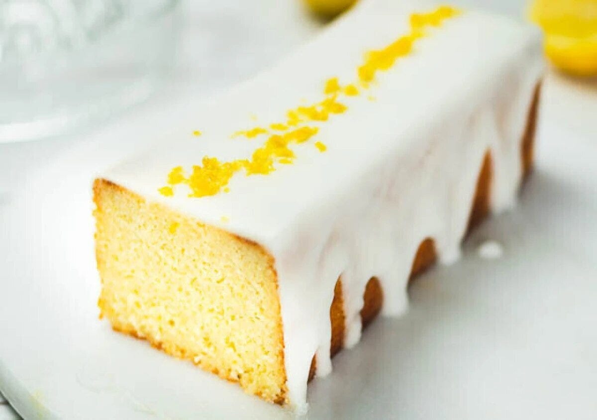 低糖質レモンケーキ