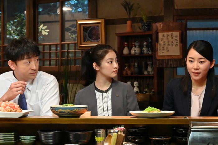 山本耕史、今田美桜、大西礼芳「花咲舞が黙ってない」第7話より(C)日本テレビ